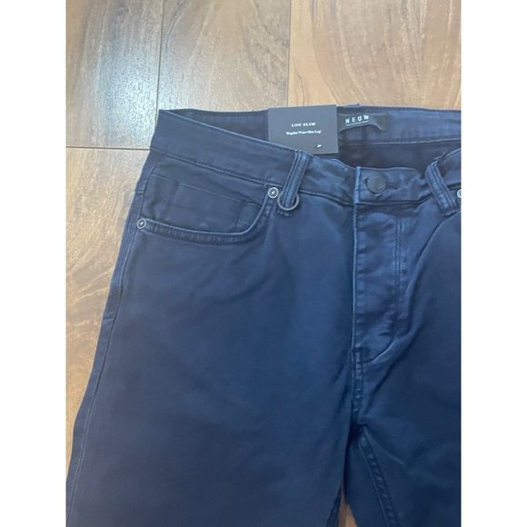 NEUW Denim Lou Slim Fit Twill Jeans Size 30x32 Dark Blue - Picture 3 of 9